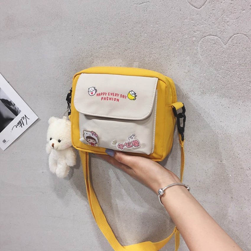 Túi đeo chéo nữ T1029 - túi xách nữ đeo chéo thời trang rất dễ thương - NASI Store