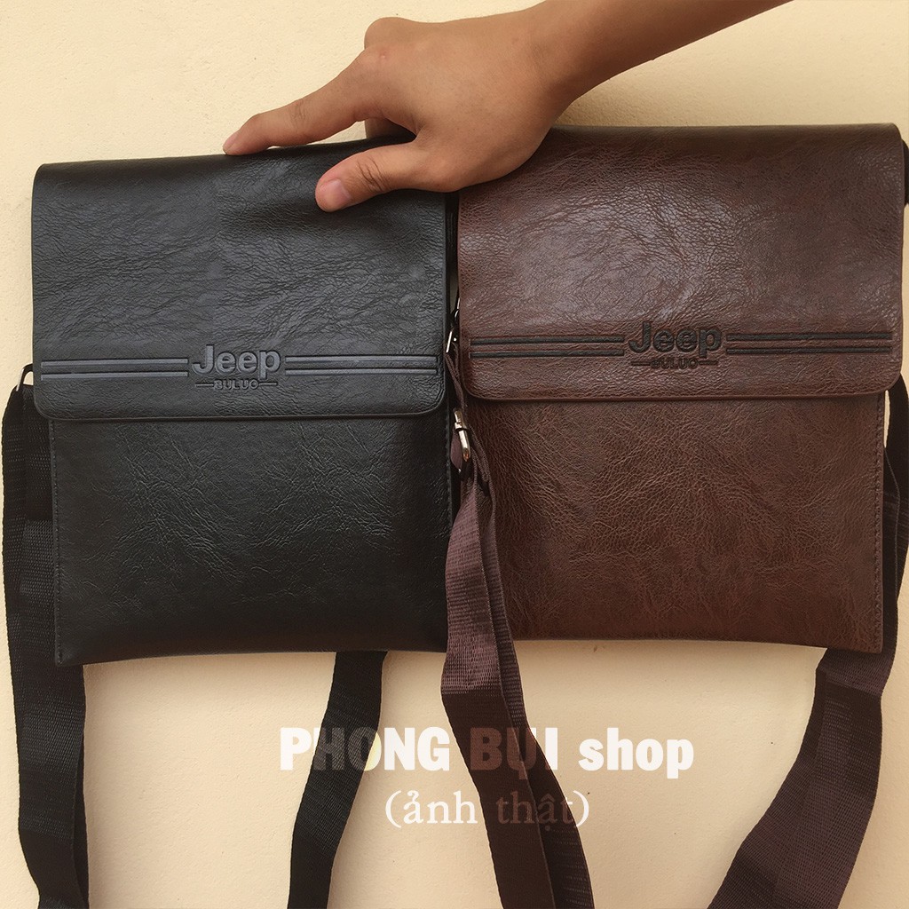 Túi Nam Đeo Chéo Chất Da Dày Đẹp Kiểu Dáng Thon Gọn Đựng Vừa Sách Vở Đi Học Tiện Lợi | BigBuy360 - bigbuy360.vn