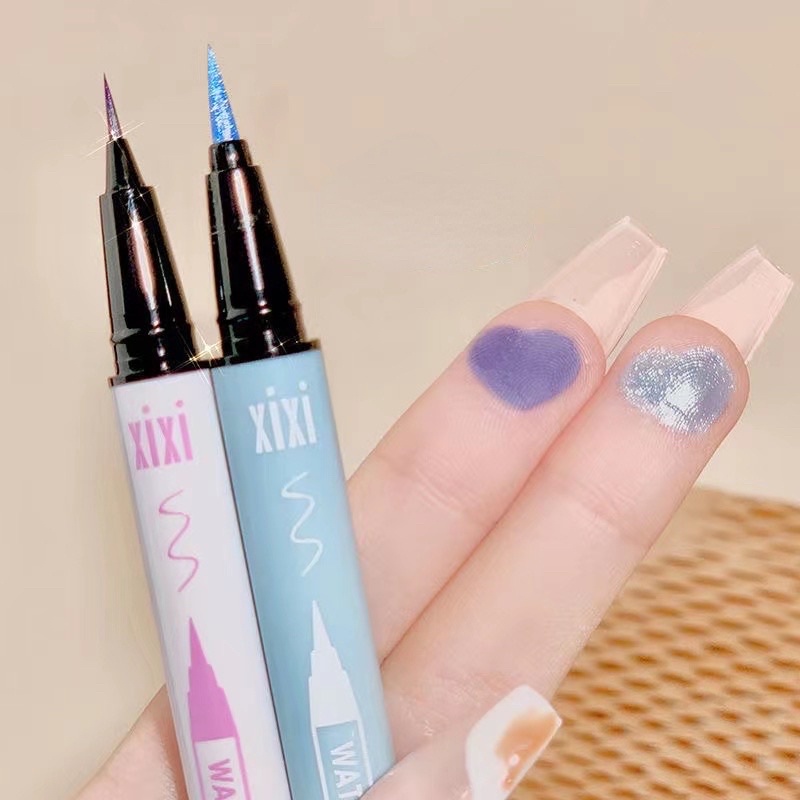 Bút Bắt Sáng Highlight GUICAMI-XIXI Màu Tím Xanh Hồng- Nhũ Bắt Sáng Dạng Lỏng