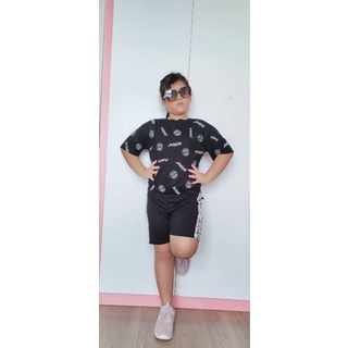 Bộ đùi thun cotton bé gái