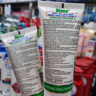 Sữa Rửa Mặt Nghệ Biona (50g)