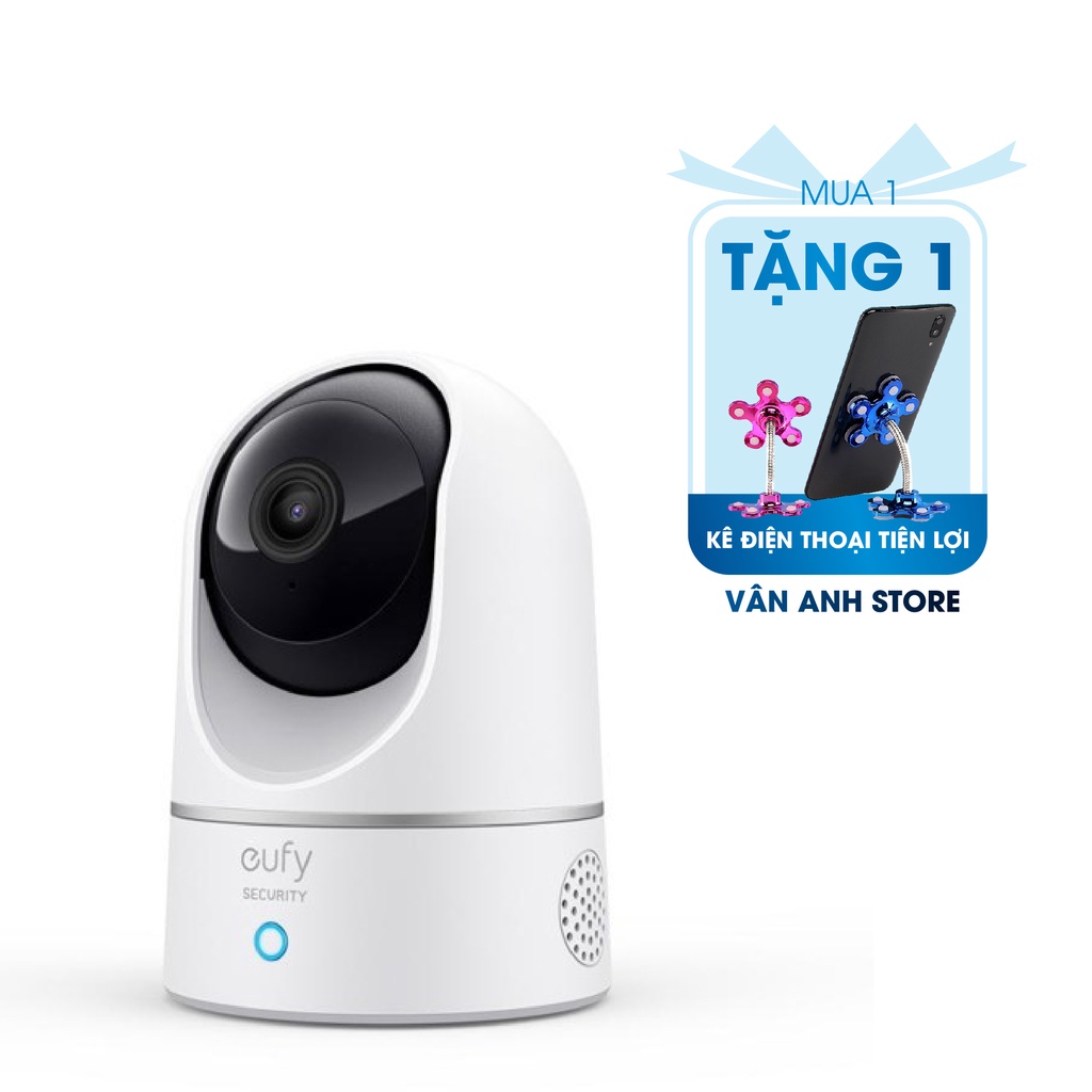 [TẶNG THẺ NHỚ ] CAMERA GIÁM SÁT CHỐNG TRỘM -  Eufy - T8410 2K xoay 360 độ WIFI - CÓ BÁO ĐỘNG CHUẨN NÉT 4K CÓ KHE THẺ NHỚ