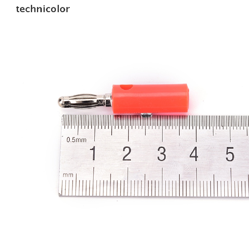 10 Đầu Cắm Bắp Chuối Mạ Niken 4mm