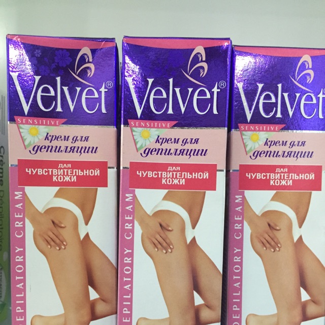 Kem tẩy lông Velvet nhập khẩu