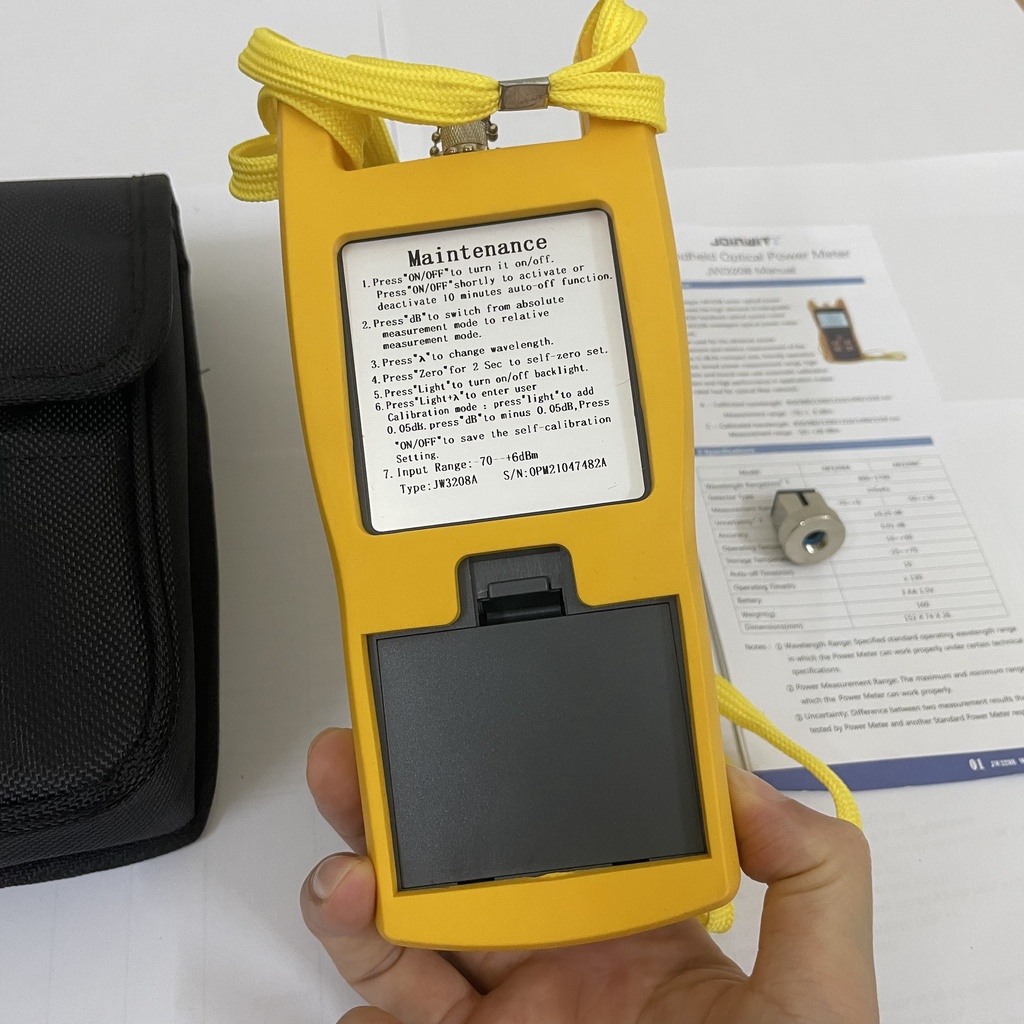 Máy đo công suất quang JW3208