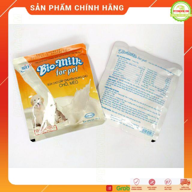 [ Giao hàng nhanh ] Sữa cho chó mèo Bio Milk for pet 100gr 💋 FREESHIP 💋 Sữa cao cấp dùng cho chó mèo | PetzoneHCM