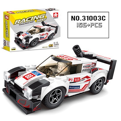 [Rẻ vô địch] Bộ lego đồ chơi ô tô đua siêu cấp 90 chi tiết