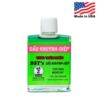 Dầu khuynh diệp mỹ bst’s eucalyptus oil 30ml