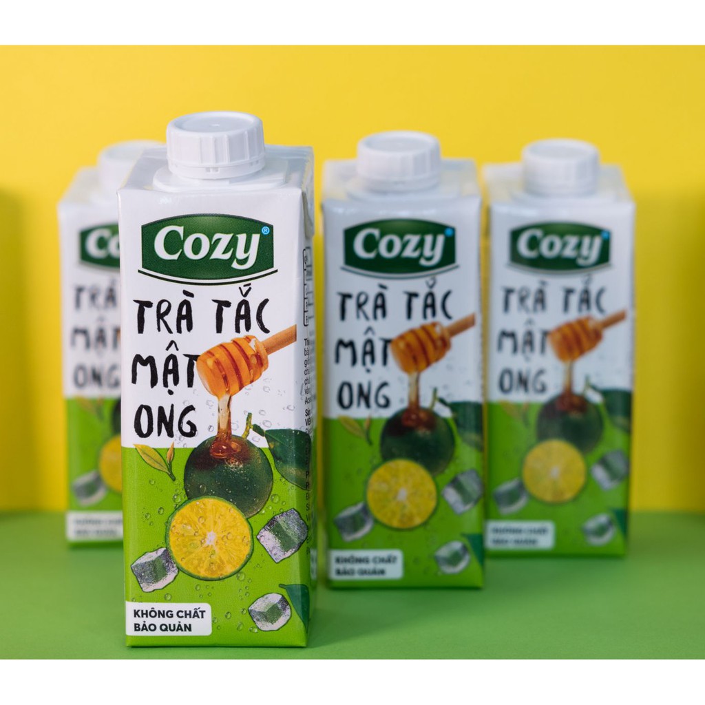 Hộp Trà Cozy Tắc Mật Ong 225ml