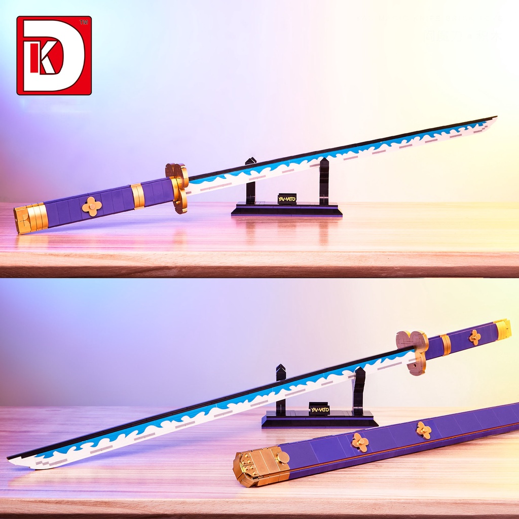 Đồ Chơi Lắp Ráp Mô Hình Thanh Kiếm Enma Yamato Của Zoro Trong One Piece DK1502 Với 790 Mảnh Chi Tiết