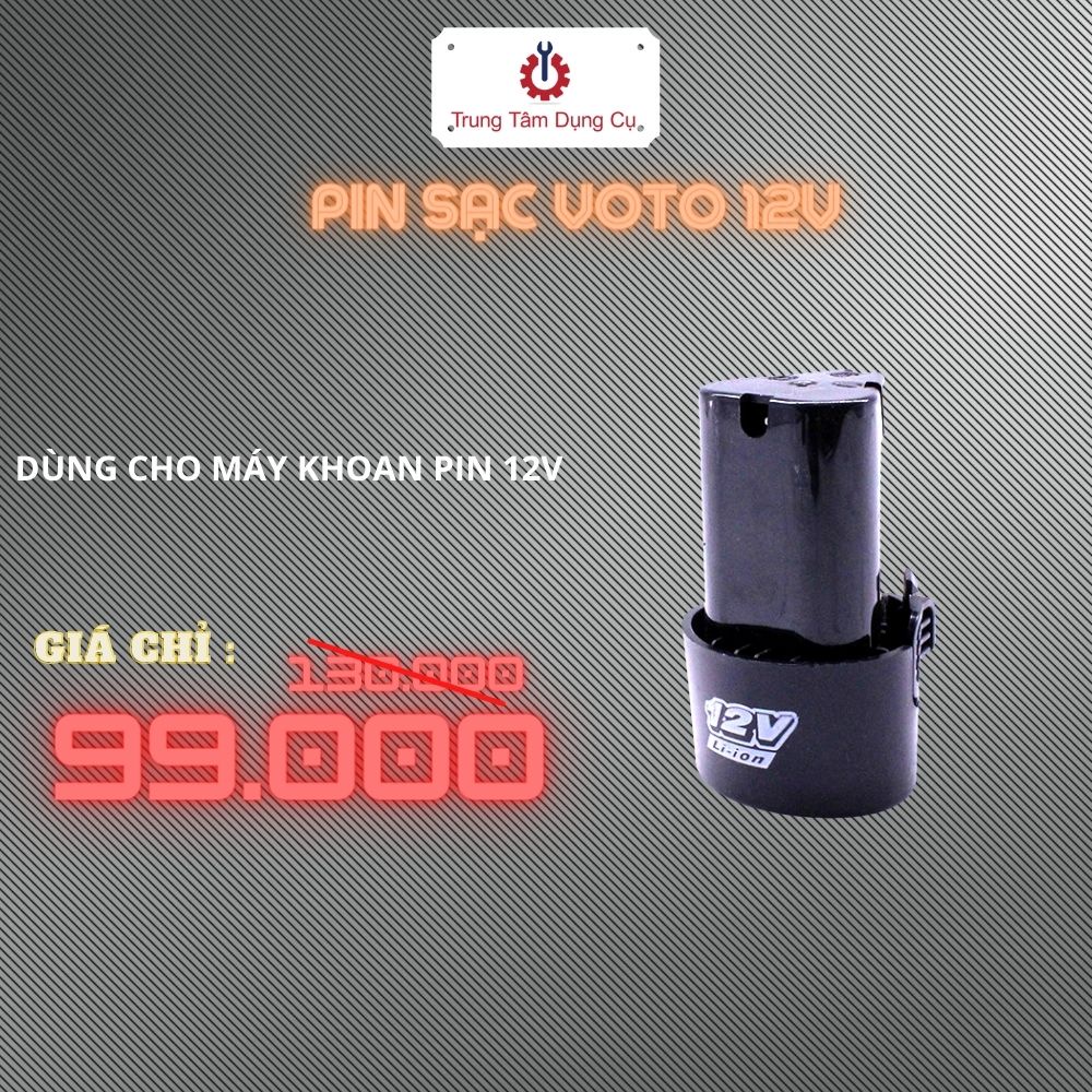 PIN SẠC 12V - VOTO