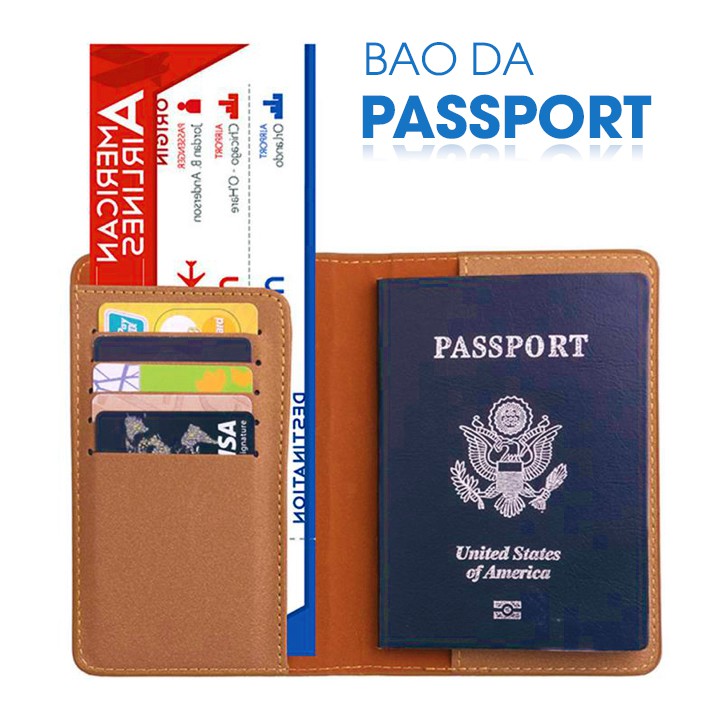 Bao da Passport (Hộ Chiếu-ViSa)