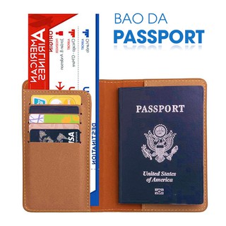 Bao da Passport (Hộ Chiếu-ViSa)
