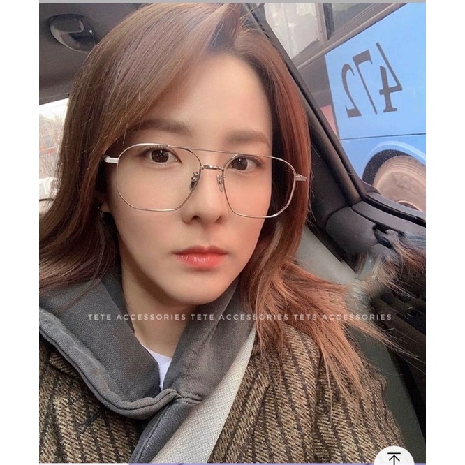 Kính mắt thời trang cao cấp 🇻🇳 Mắt kính gọng ngang 🇻🇳 kính thời trang kim loại nam nữ