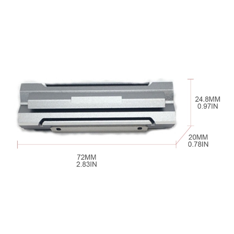Đế Tản Nhiệt Ổ Cứng M.2 NVMe SSD 2280 HDD Bằng Nhôm Kèm Miếng Đệm Tản Nhiệt Cho Máy Tính