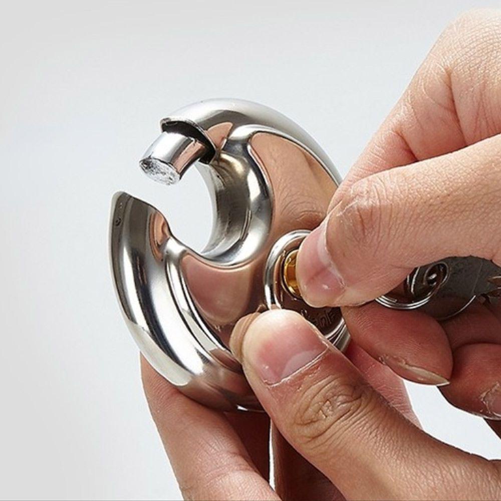Ổ Khóa Bánh Kếp Bằng Thép Không Gỉ Chống Va Đập KENT1