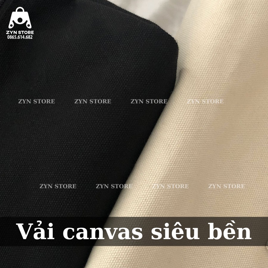 Túi Đeo Chéo CANVAS 2 Màu Unisex zynstore