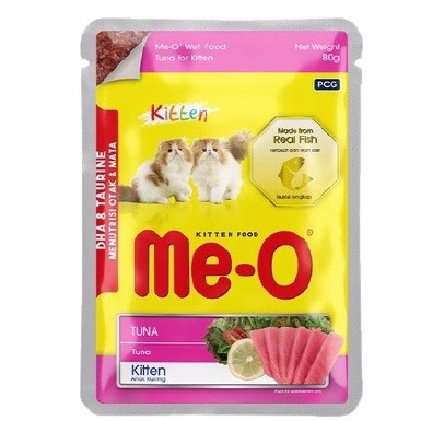 Pate cho mèo Me-o, Pate dinh dưỡng cho mèo gói 80gr