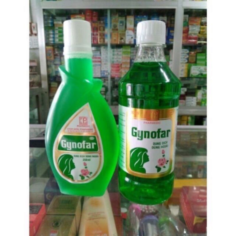 Dụng dịch vệ sinh phụ nữ GYNOFAR (250ml - 500ml)
