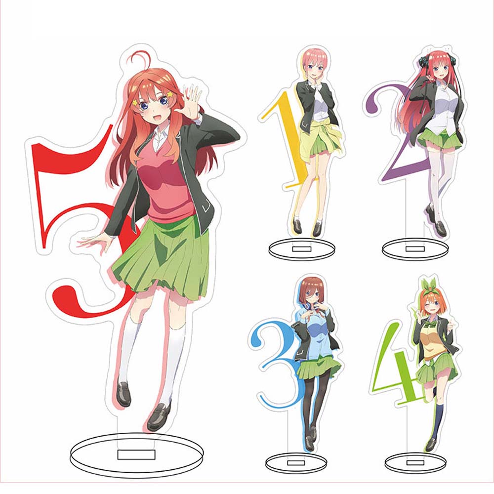Mô Hình Nhân Vật Nakano Miku Hai Mặt Bằng Acrylic