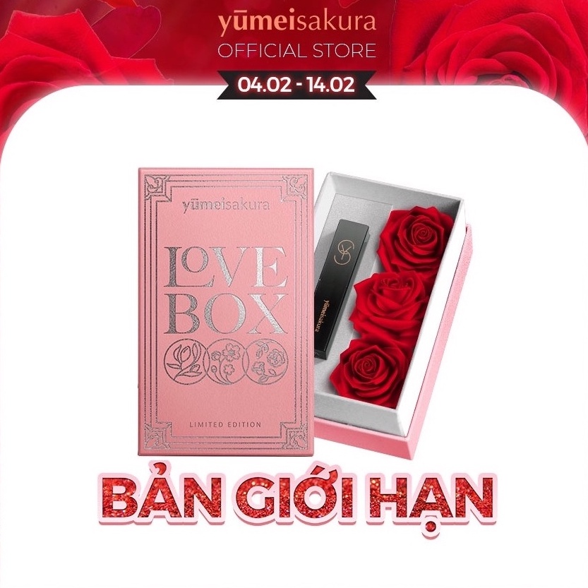[Quà tặng] Bộ hộp quà Valentine phiên bản giới hạn (ko kèm son) 1 hộp 50g
