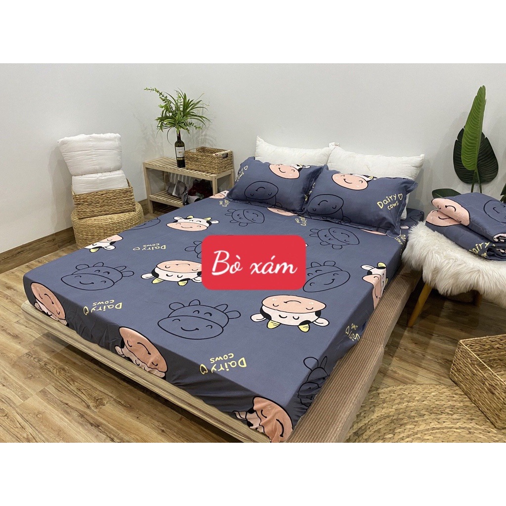 Ga trải giường bo chun 1M6X2M,1M8X2M,2MX2M2,Vải cotton poly,chọn nhiều mẫu[cung hoàng đạo] | BigBuy360 - bigbuy360.vn