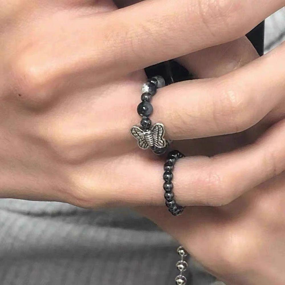 Nhẫn Đính Hạt Phong Cách Bohemia Hàn Quốc Cho Nữ