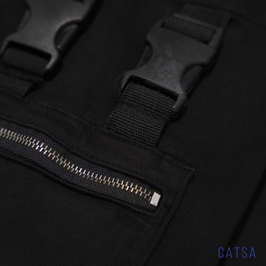 Áo khoác kaki CATSA, Jacket nam phong cách trẻ trung basic AKJ040