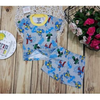 Combo 3 Bộ mặc nhà ngắn cho bé