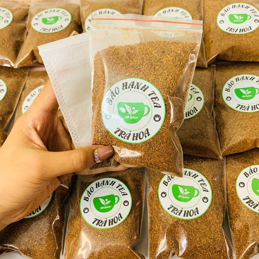 Trà quế thanh nghiền dạng hạt tấm 100gr chuyên sử dụng để uống trà – Tea Bag Cut BH Spices