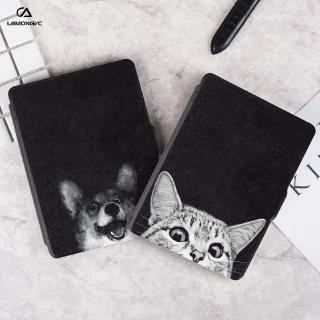 Kindle Smart Case Cute Cat Pattern Suitable for Kindle Paperwhite 4 / 2019 Kindle Basic