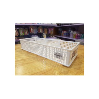 Khay đựng vật dụng chia ngăn dạng lưới trắng