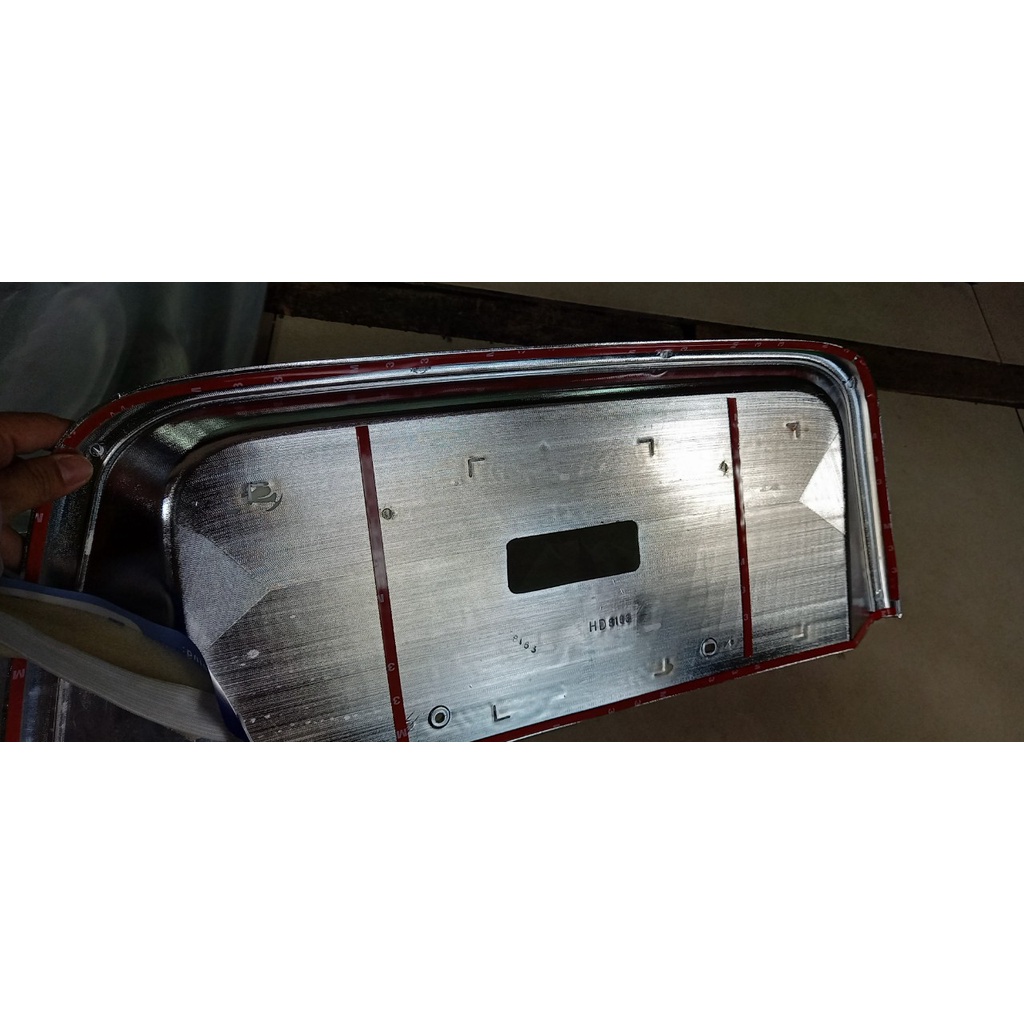 Ốp khung biển số không đèn Innova/Fortuner