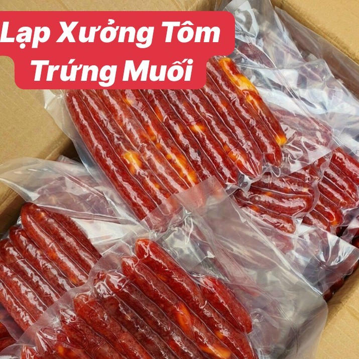 [500gr] Lạp Xưởng TÔM TRỨNG MUỐI Cai Lậy 🦐🦐 | BigBuy360 - bigbuy360.vn