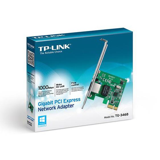 Tp - Link Ethernet Pci Express Gigabit 10 / 100 / 1000 Mbps - Tg-3468