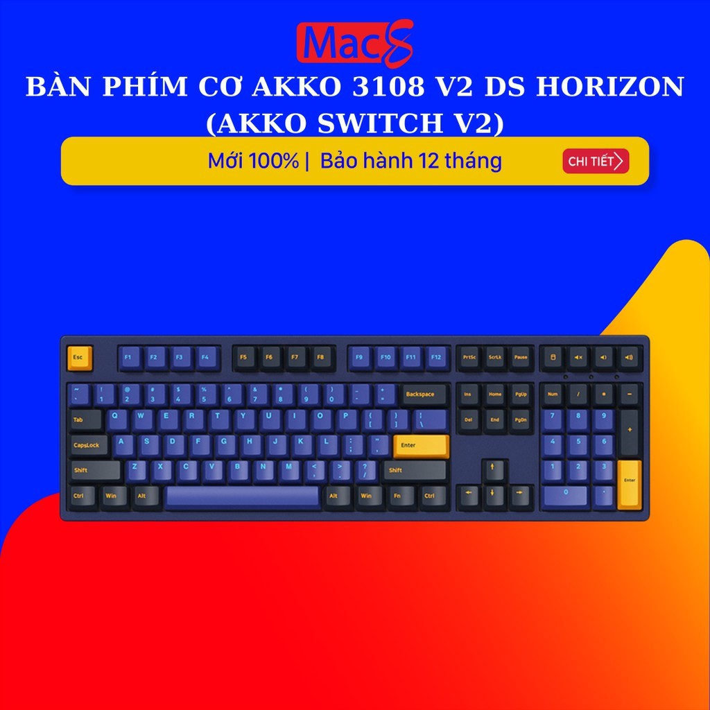 Bàn phím cơ AKKO 3108 v2 DS Horizon