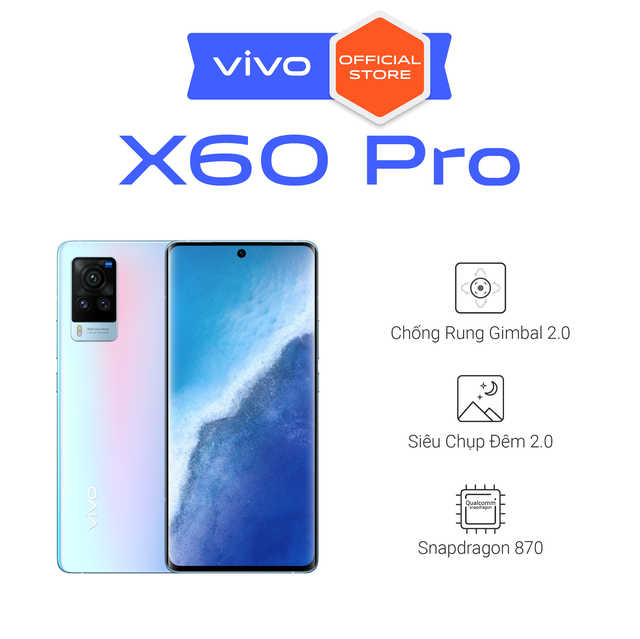 Điện Thoại Vivo X60 Pro (256GB/12GB) - Hàng Chính Hãng