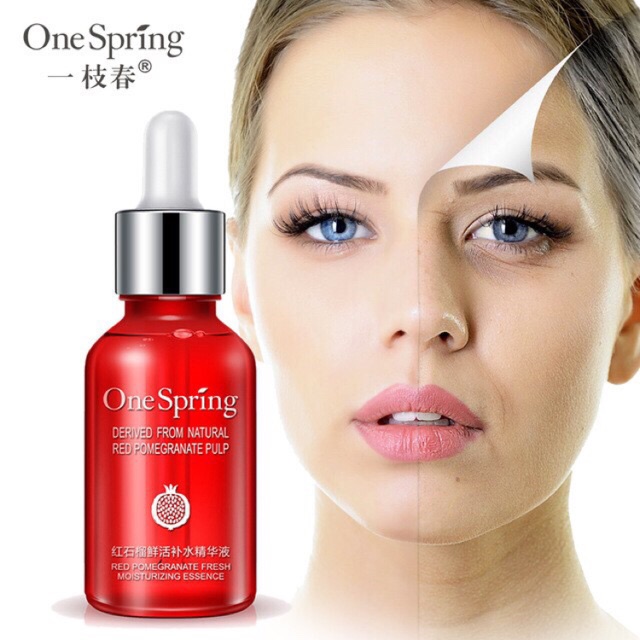 Serum lựu của one spring dưỡng trắng da thanh lý hàng không hộp