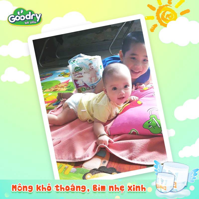 [Tặng 8 miếng] Tã quần goodry bé yêu công nghệ Nhật Bản size XL 48 miếng ( 12-17kg )