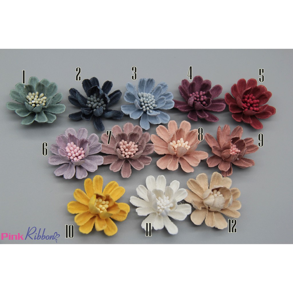 Hoa cúc da lộn 4cm