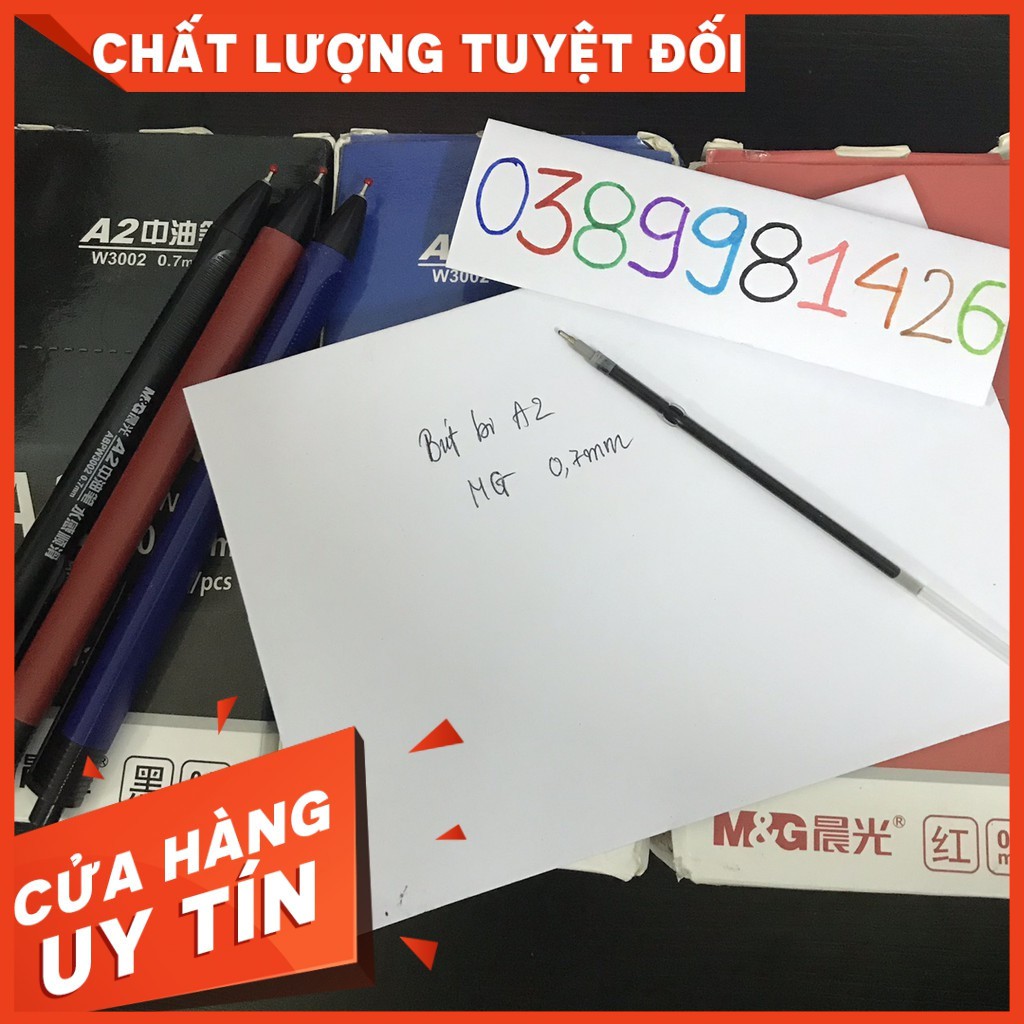 10 cây bút MG A2 0.7mm