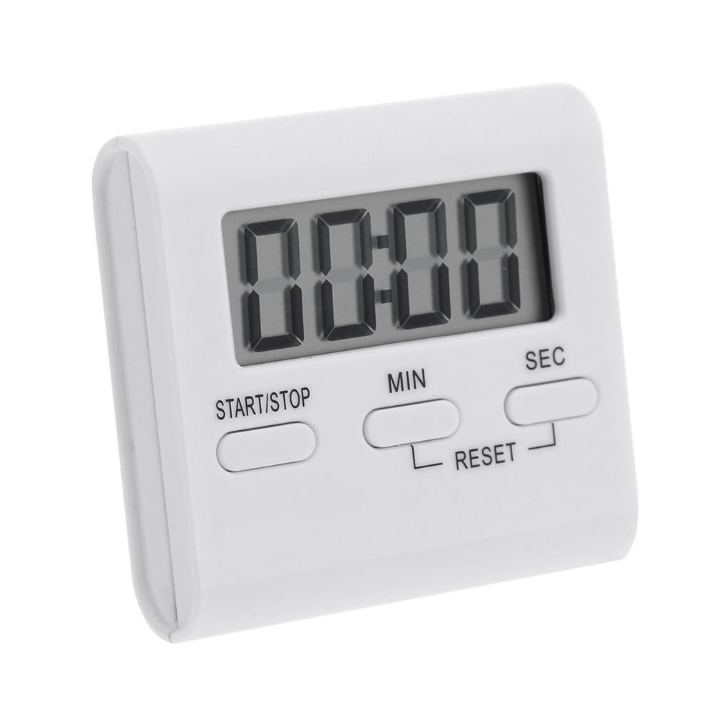Đồng hồ hẹn giờ kỹ thuật số LCD cầm tay đế từ tiện dụng cho nhà bếp