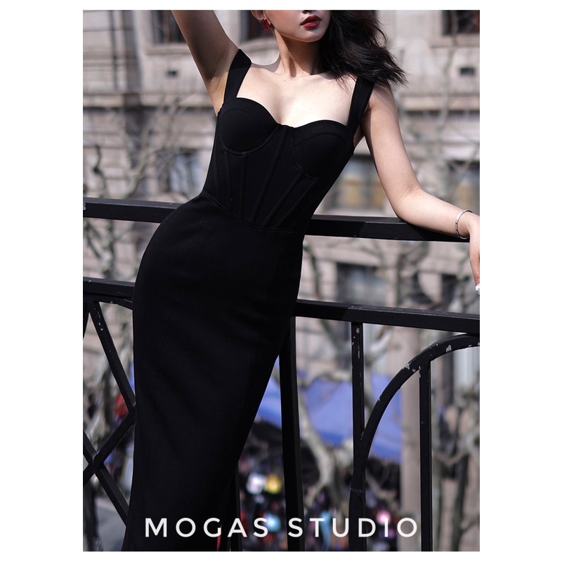 ĐẦM CUP NGỰC 2 DÂY CAROL DRESS