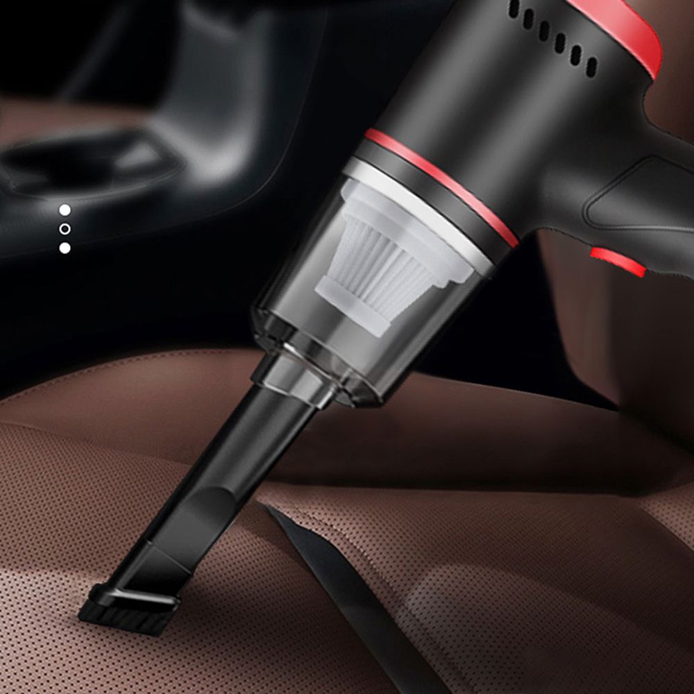 Máy Hút Bụi Mini Không Dây Cầm Tay Sạc Usb Cho Xe Hơi