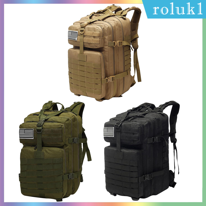 Military    Backpack, Army 3 Day Assault Pack,50L Molle Bag Rucksack Shoulder Bag Daypack