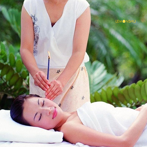 Set 10 nến xông tai liệu pháp tự nhiên chăm sóc tai