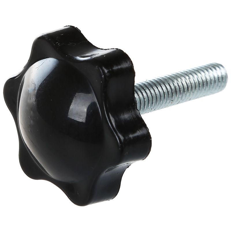 Set 2 núm vặn ren 32mm M6x30mm hình ngôi sao màu đen