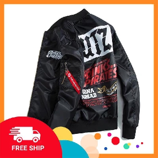 Áo Khoác Nam Áo Khoác Dù Logo CUTZ 2 Lớp Form 3 Size (Đen)
