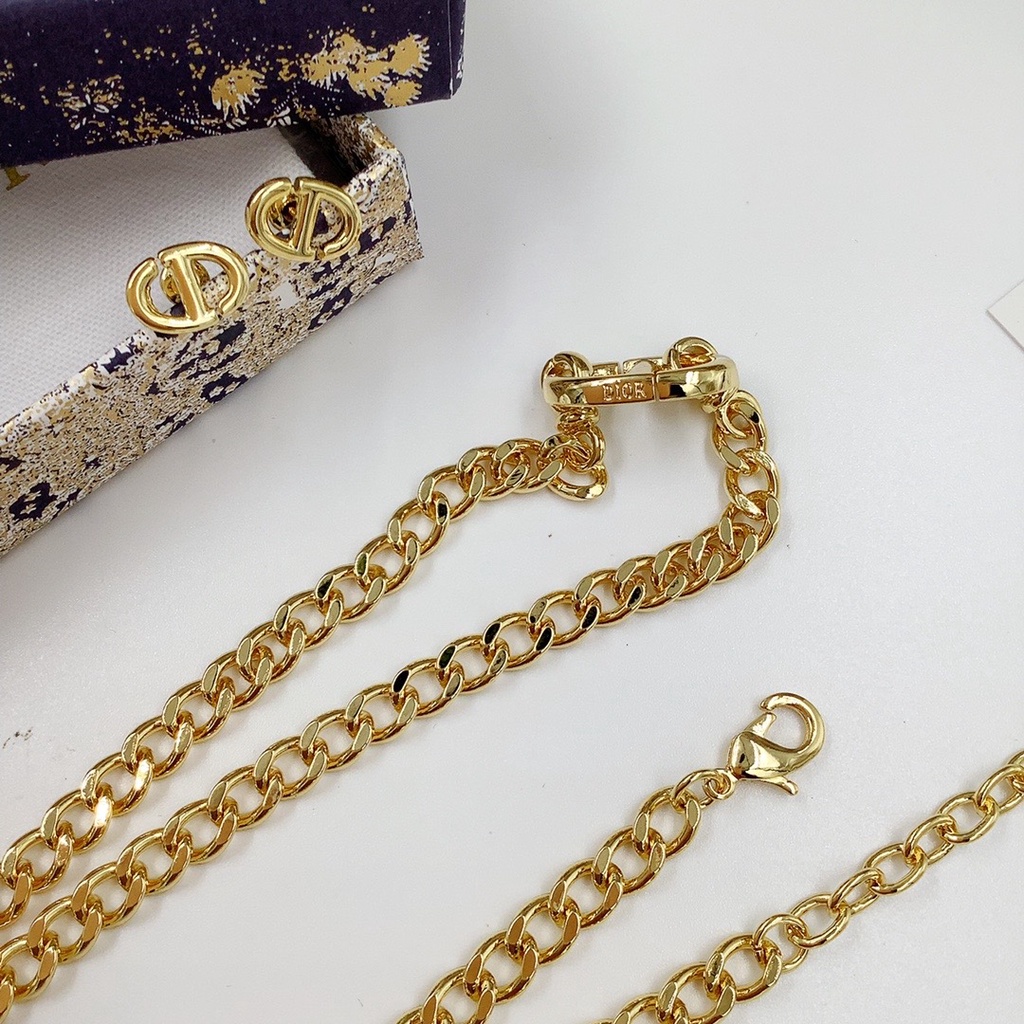 Vòng cổ/Vòng Tay In Chữ Dior Thời Trang Thanh Lịch