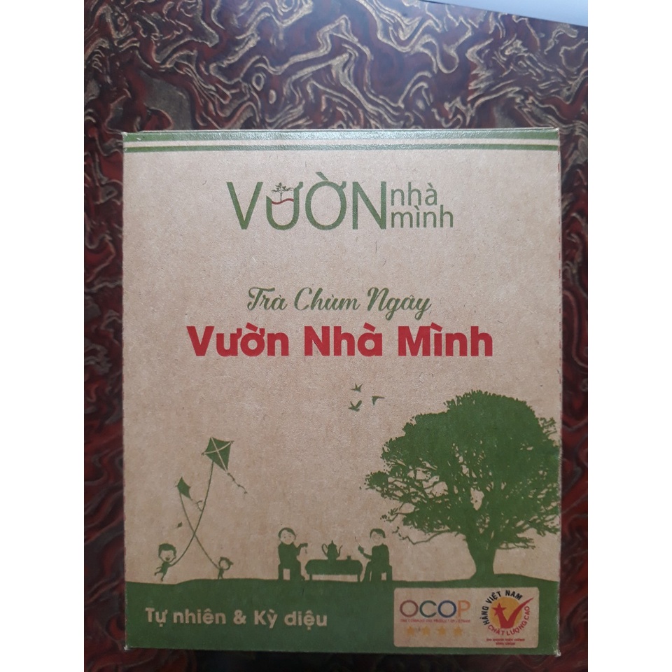 Combo 3 hộp trà chùm ngây Vườn Nhà Mình
